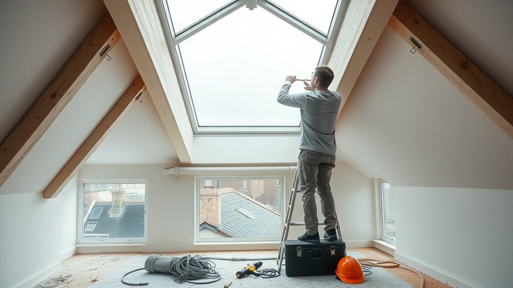 Electric Skylight Installation Camberwell
