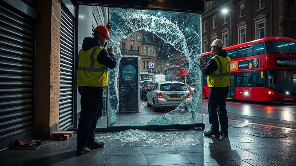 Emergency Shop Front Repair Camberwell
