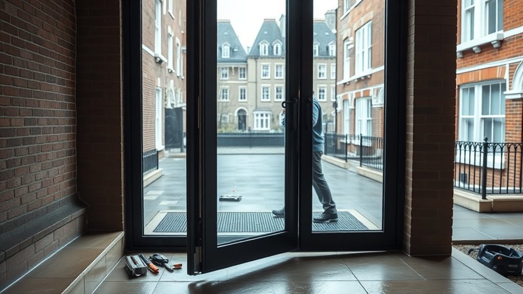 Pivot Door Installation Camberwell