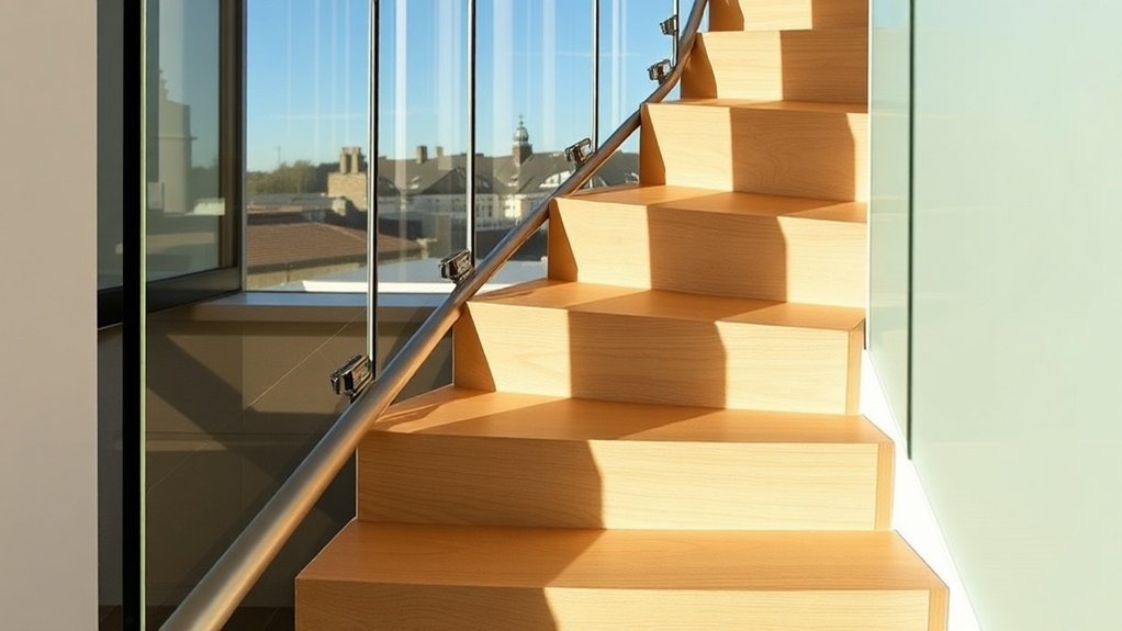 Staircase Glass Panels Camberwell