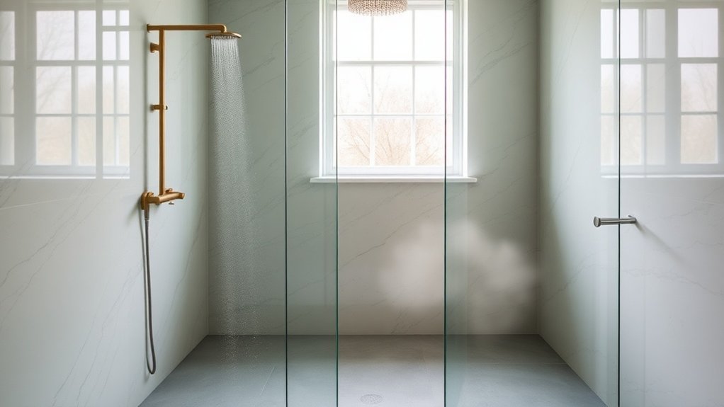 Wet Room Glass Panels Camberwell