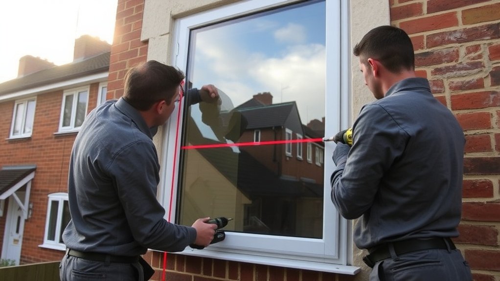 Window Installation Oval